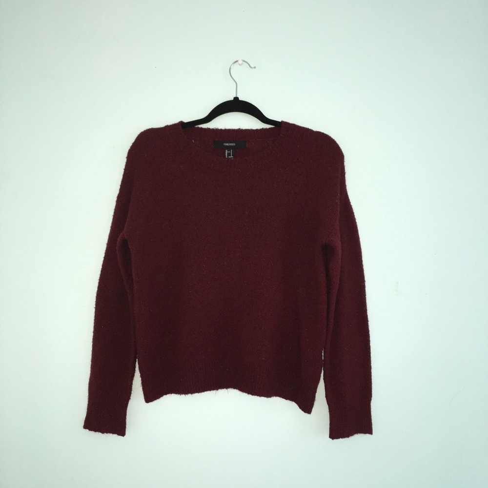 Forever 21 Burgundy Sweater!